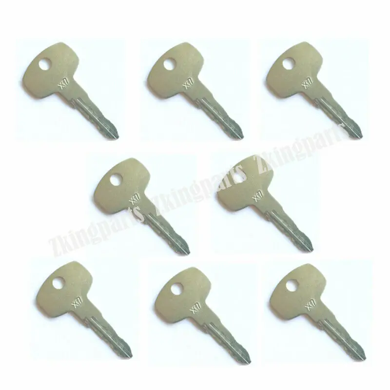 Heavy Equipment Keys - 8pcs Construction Heavy Equipment Ignition key