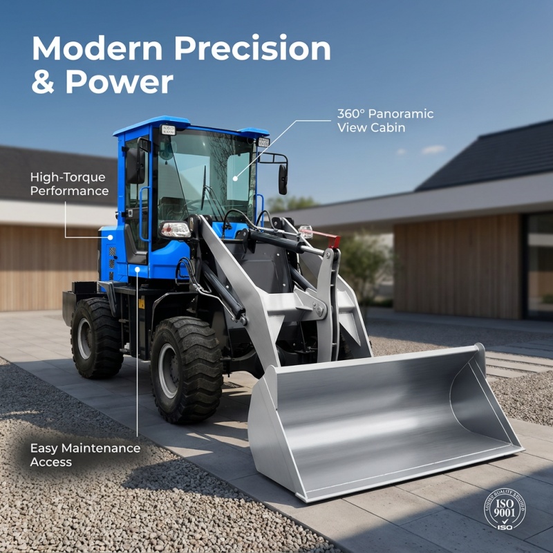 Heavy Equipment Loader - Euro 5 Multifunctional Small Wheel Loader