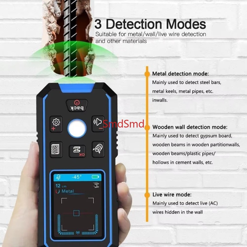 NF-518 Professional Metal Dete - Underground Cable Detector ulasan dan harga
