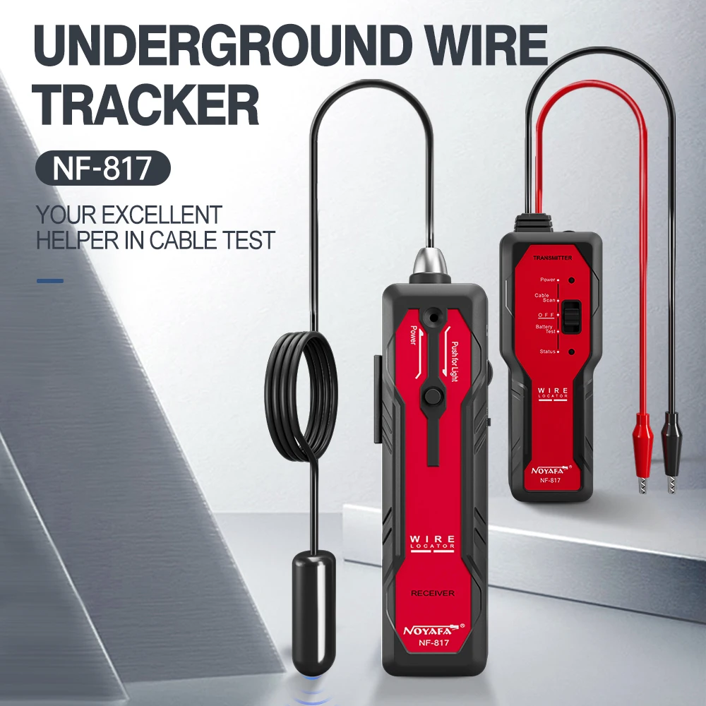 NOYAFA NF-817 Cable Finder Det - Underground Cable Detector ulasan dan harga