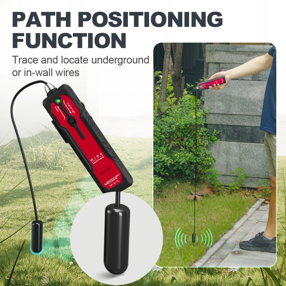 NOYAFA NF-817 Cable Finder Det - Underground Cable Detector ulasan dan harga