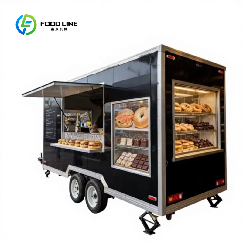 Customized Square Mobile Food  - Heavy Equipment Business ulasan dan harga