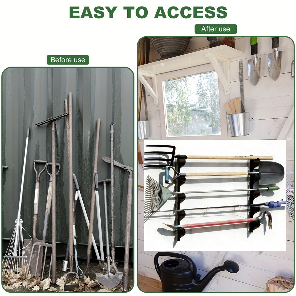 Metal Wall‑Mounted Farm Tool S - Heavy Equipment Storage Yard ulasan dan harga