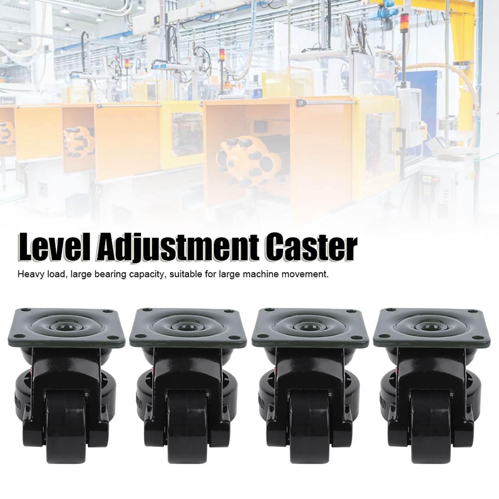 4pcs Level Adjustment Caster G - Heavy Equipment Operation ulasan dan harga