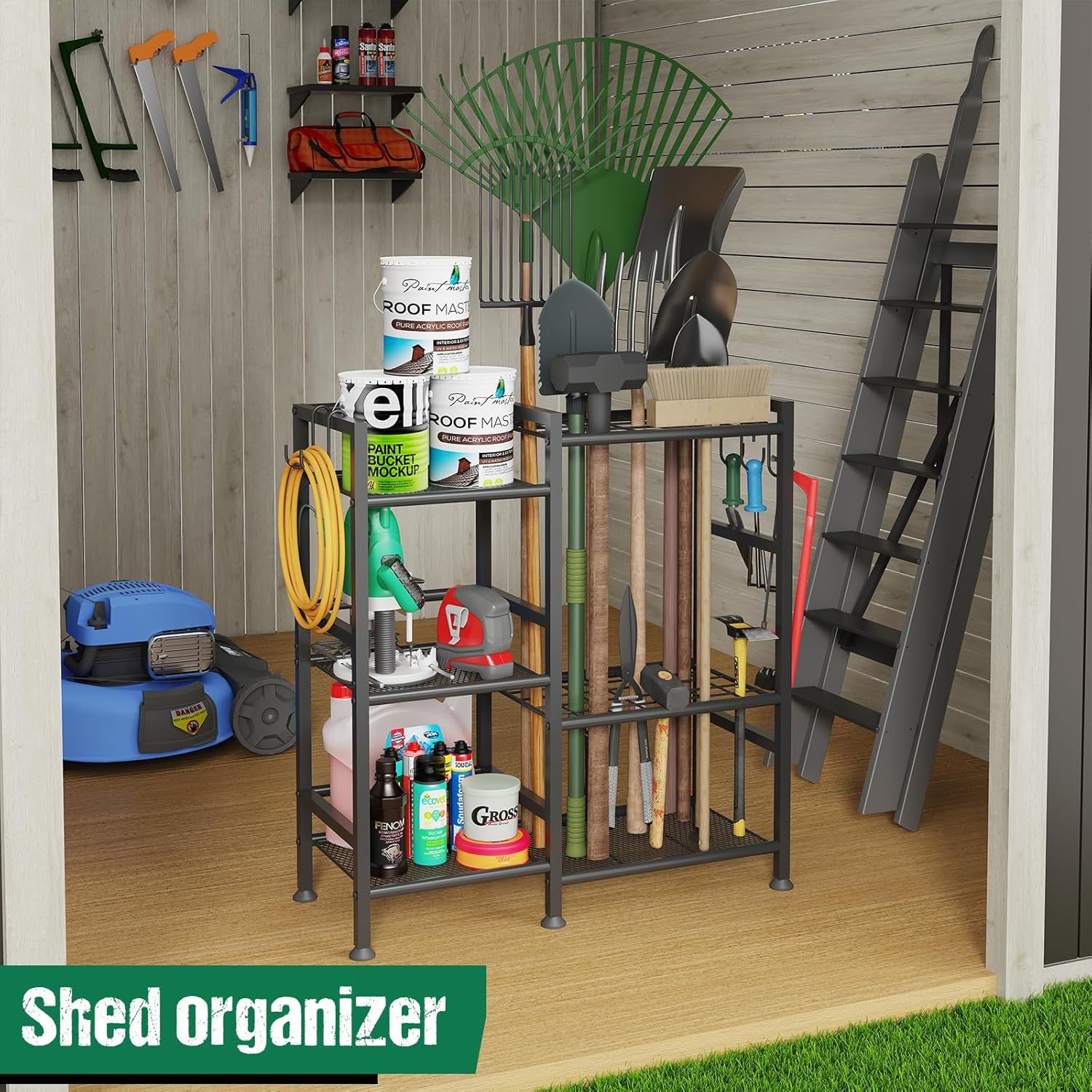 Large Capacity Garage & Garden - Heavy Equipment Storage Yard ulasan dan harga
