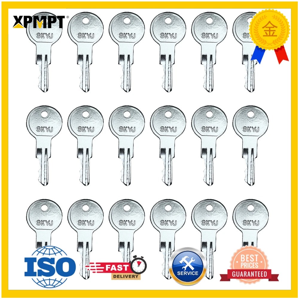 1/5/10/30/50PCS Ignition SKYJ  - Heavy Equipment Keys ulasan dan harga