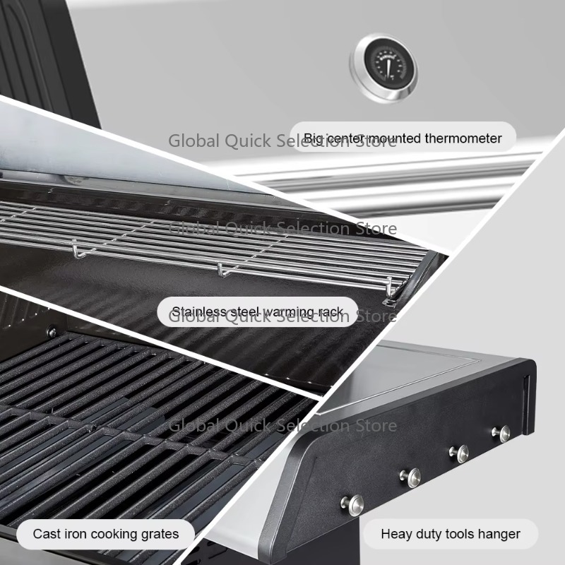 Heavy-duty Smokeless Gas BBQ G - Heavy Equipment Business ulasan dan harga